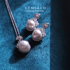 Frosted Radiance Necklace