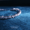 Starry Glow Bracelet — Premium Zirconia Statement Piece