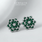 Sparkling flower Cut (Emerald)