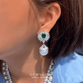Emerald Pearl Droplet