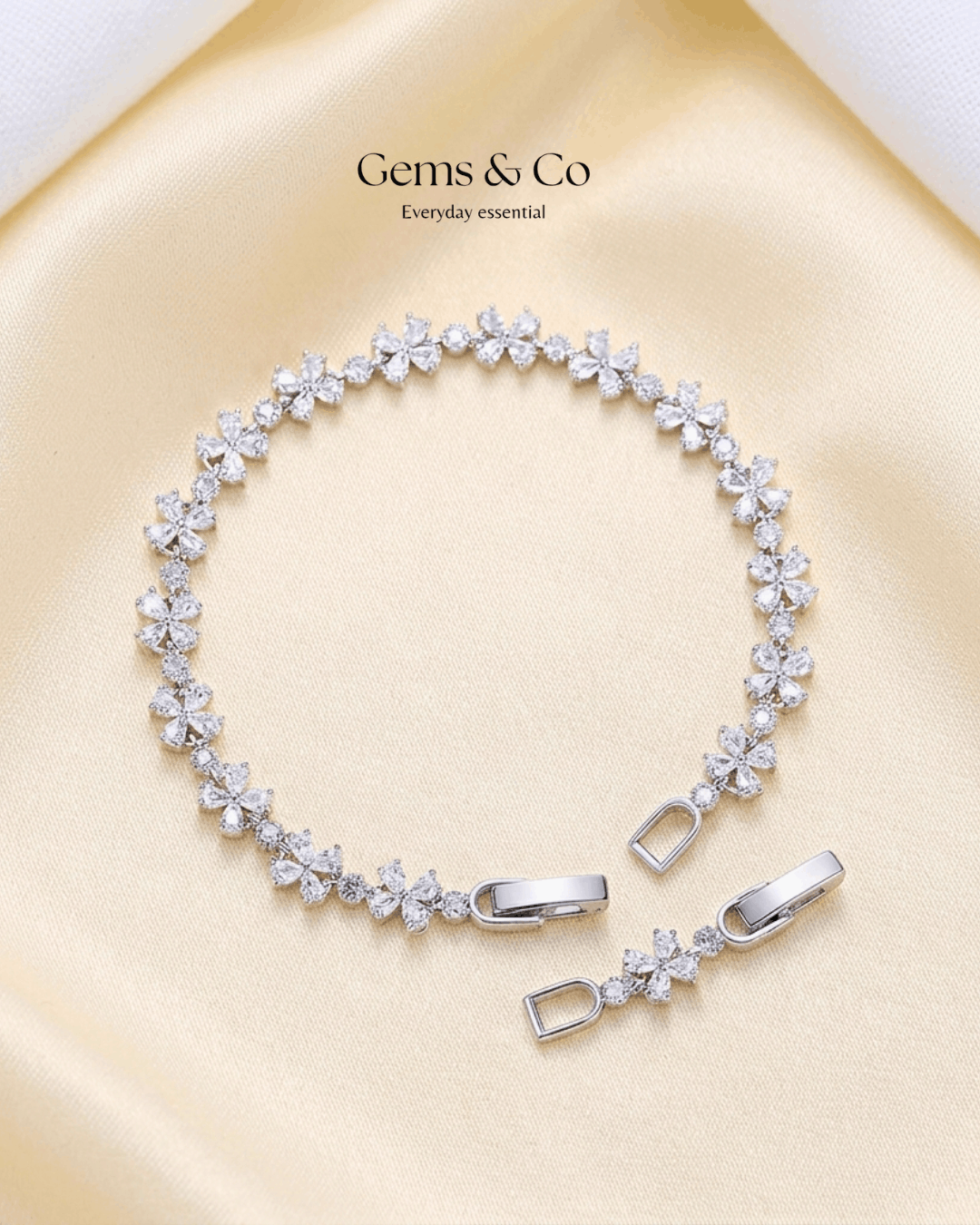 Blossom Luxe Zircon Bracelet