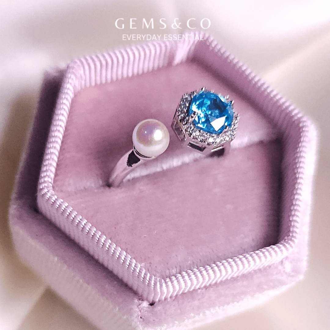 Ocean Glow Pearl Ring