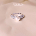 Pearl Etoile Ring - Adjustable