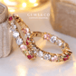Pastel Luxe Hoops