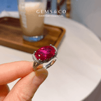 Ruby Aurora Diamonds (Adjustable)