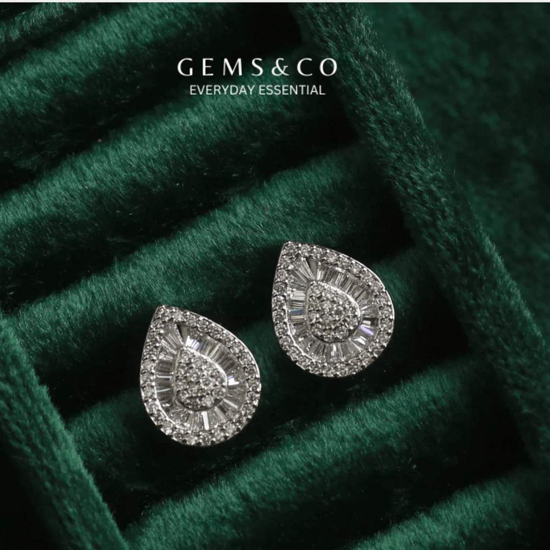 Tear Drop Studs