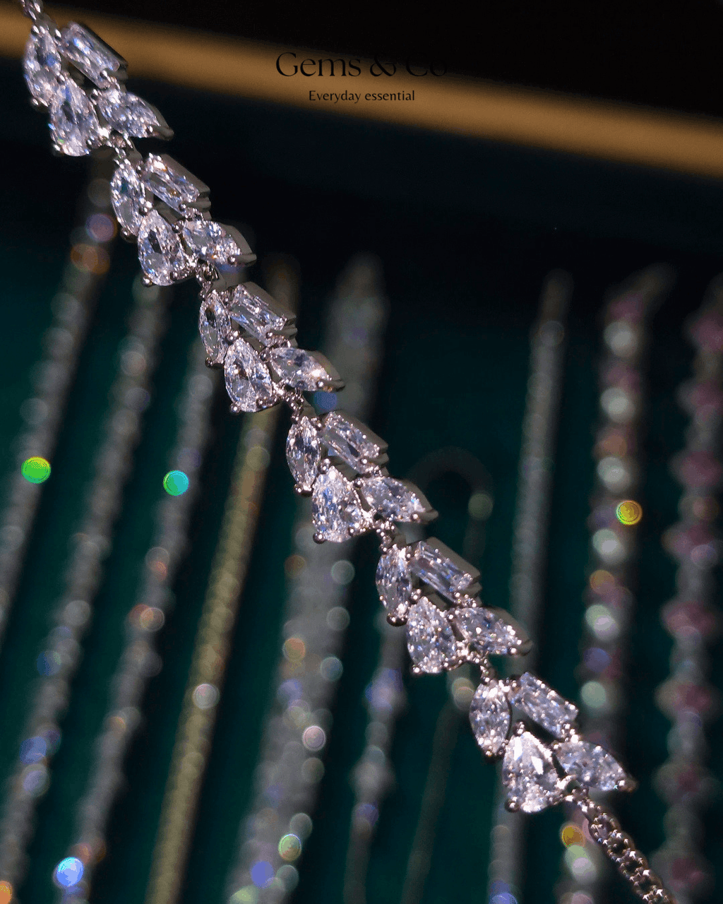 Timeless Frost Zircon Bracelet