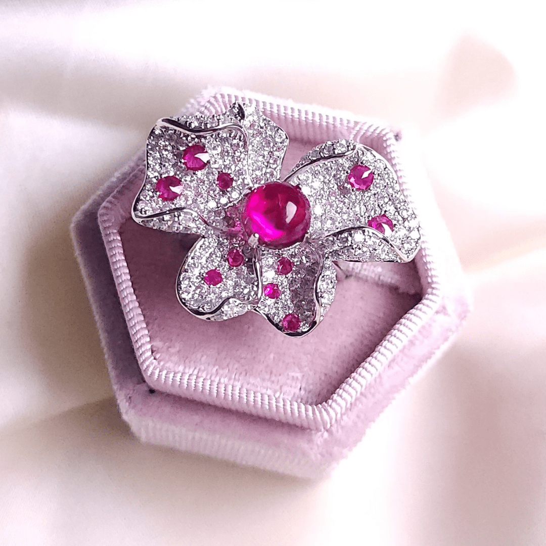 Fleur de Rosé Ring