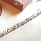 Crystal Cascade Bracelet