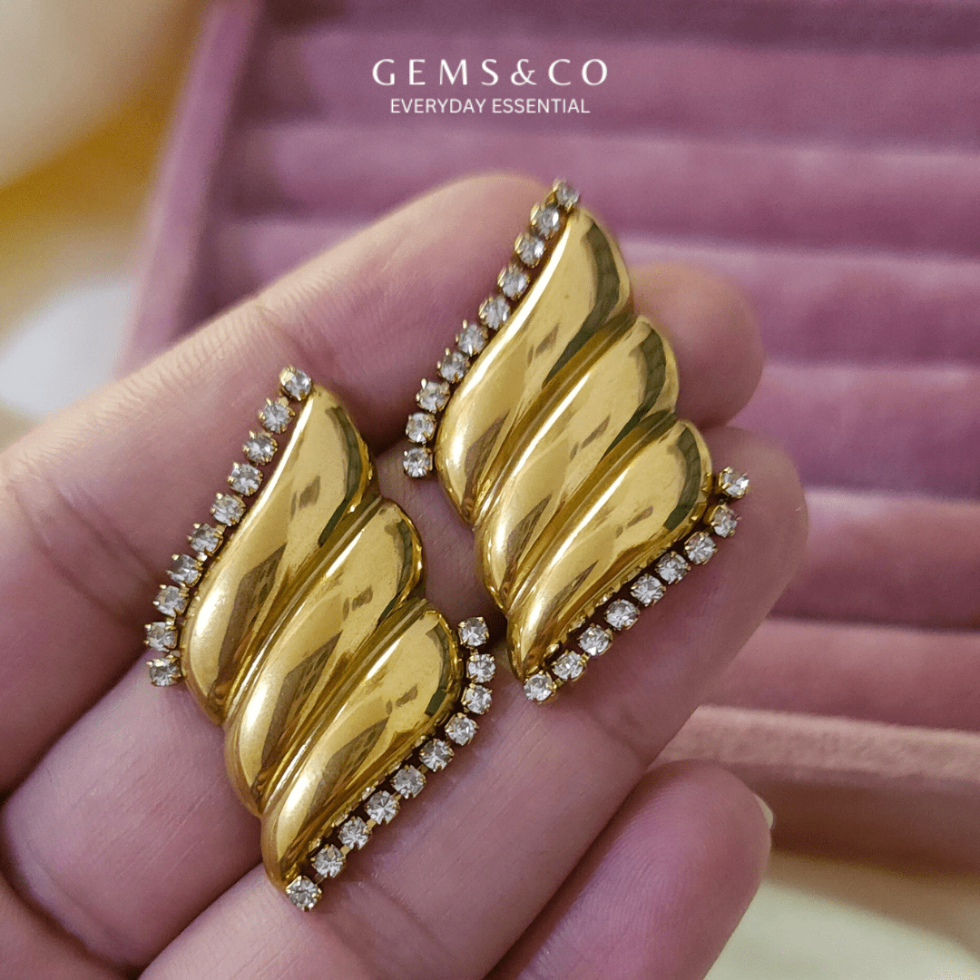 Fire Layerd Earings