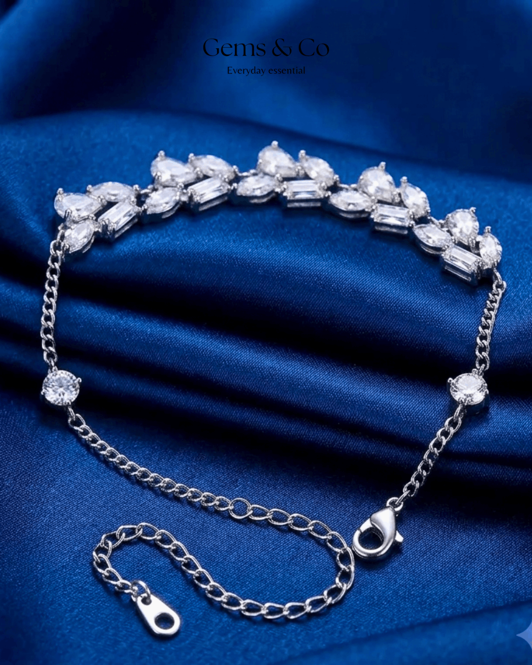 Timeless Frost Zircon Bracelet