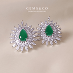 Vintage Waterdrop Studs