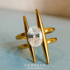 Luxe Flow Adjustable Ring