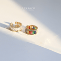 Multi Square Cut Ring